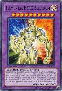 Elemental HERO Electrum [RYMP-EN017] Common | Exor Games Dartmouth