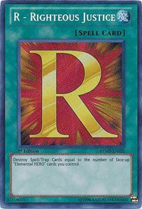 R - Righteous Justice [RYMP-EN025] Secret Rare | Exor Games Dartmouth
