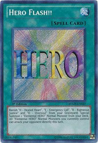 Hero Flash!! [RYMP-EN027] Secret Rare | Exor Games Dartmouth