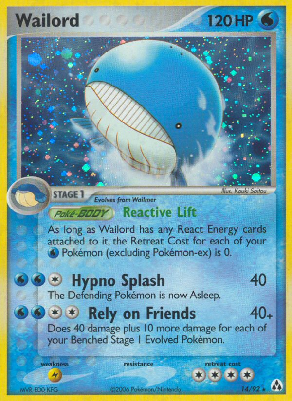 Wailord (14/92) [EX: Legend Maker] | Exor Games Dartmouth