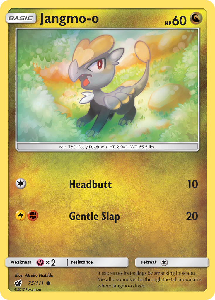 Jangmo-o (75/111) [Sun & Moon: Crimson Invasion] | Exor Games Dartmouth