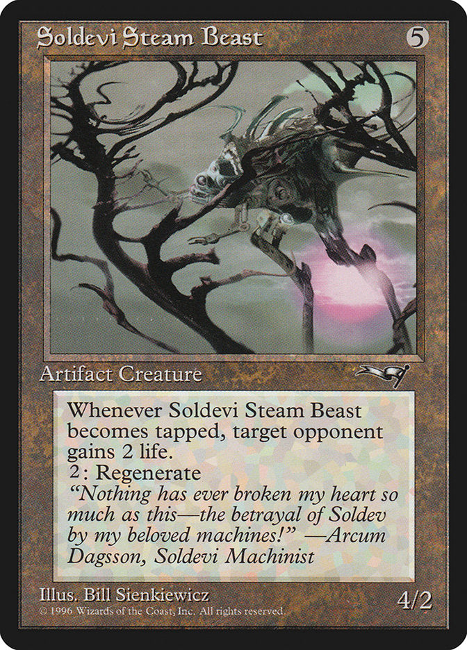 Soldevi Steam Beast (Purple Light Background) [Alliances] | Exor Games Dartmouth