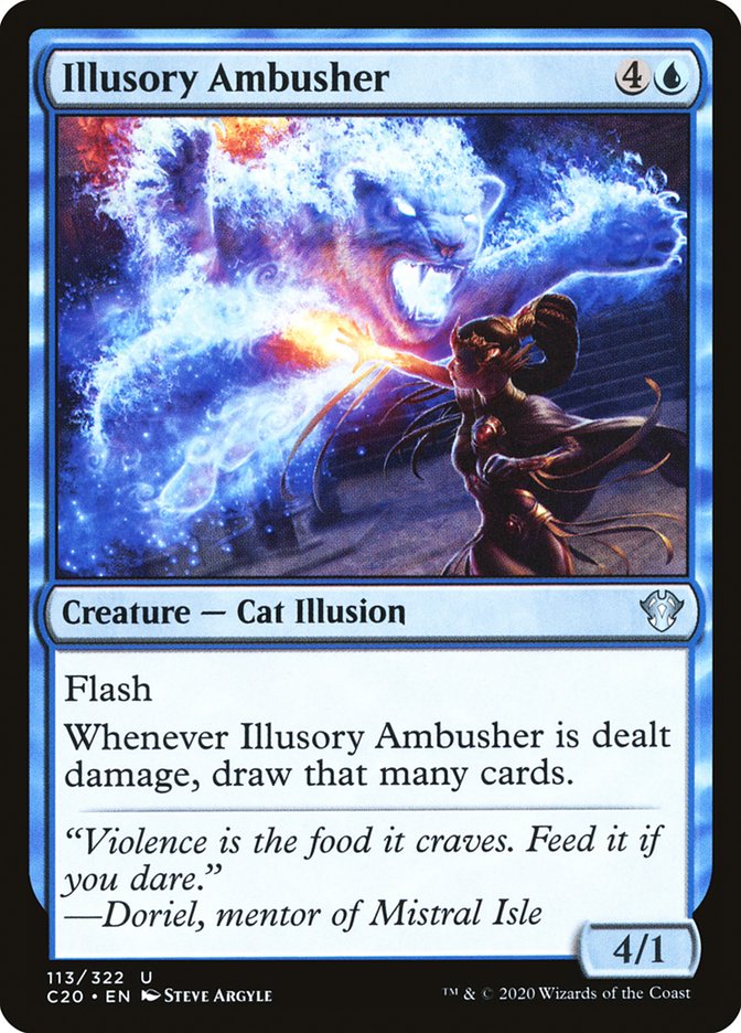 Illusory Ambusher [Commander 2020] | Exor Games Dartmouth