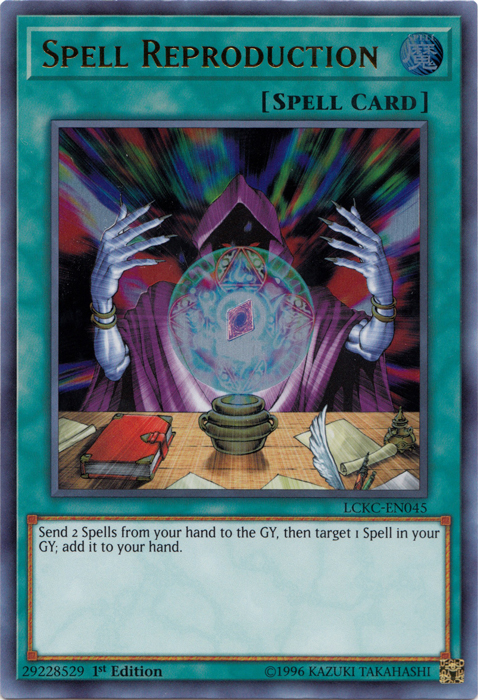 Spell Reproduction [LCKC-EN045] Ultra Rare | Exor Games Dartmouth