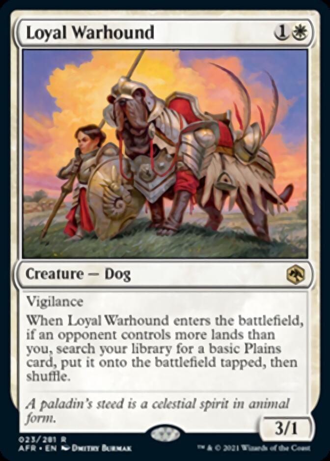 Loyal Warhound [Dungeons & Dragons: Adventures in the Forgotten Realms] | Exor Games Dartmouth