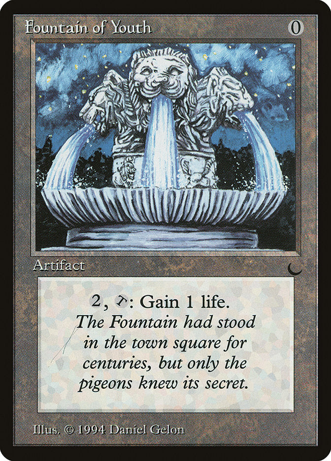 Fountain of Youth (Misprinted) [The Dark] | Exor Games Dartmouth