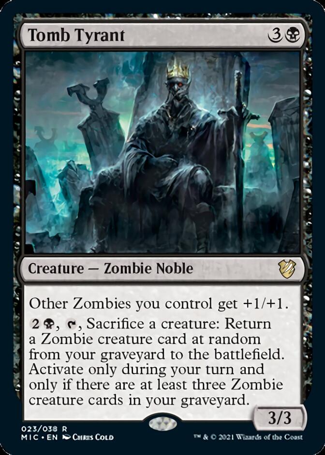 Tomb Tyrant [Innistrad: Midnight Hunt Commander] | Exor Games Dartmouth