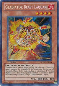 Gladiator Beast Laquari [RYMP-EN096] Secret Rare | Exor Games Dartmouth