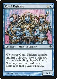 Coral Fighters [Duel Decks: Venser vs. Koth] | Exor Games Dartmouth