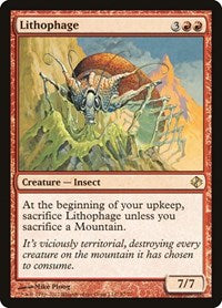 Lithophage [Duel Decks: Venser vs. Koth] | Exor Games Dartmouth