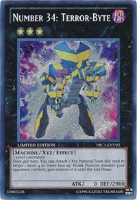 Number 34: Terror-Byte [PRC1-ENV02] Secret Rare | Exor Games Dartmouth