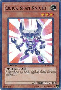Quick-Span Knight [PRC1-EN006] Super Rare | Exor Games Dartmouth