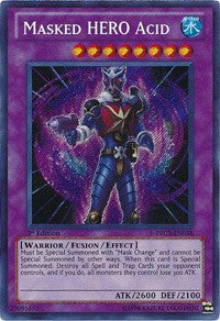 Masked HERO Acid [PRC1-EN018] Secret Rare | Exor Games Dartmouth