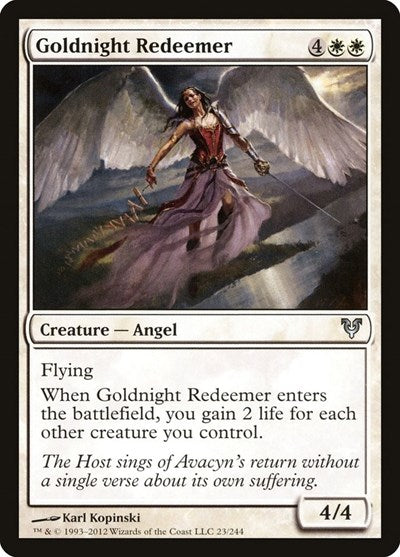 Goldnight Redeemer [Avacyn Restored] | Exor Games Dartmouth