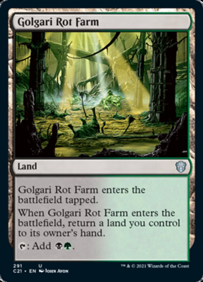 Golgari Rot Farm [Commander 2021] | Exor Games Dartmouth