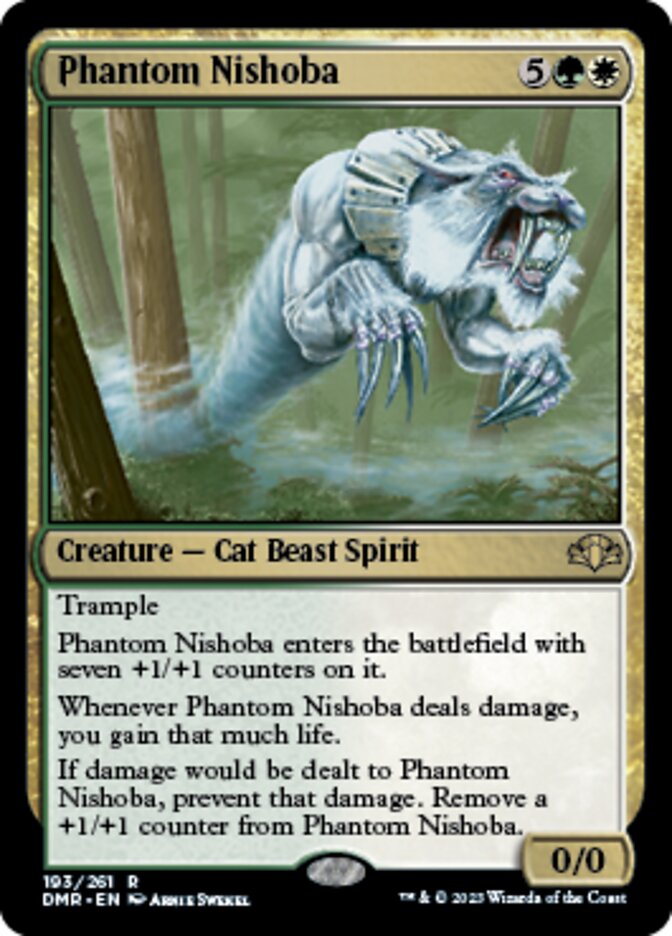 Phantom Nishoba [Dominaria Remastered] | Exor Games Dartmouth