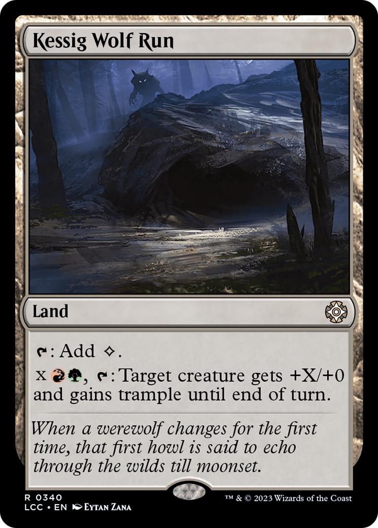 Kessig Wolf Run [The Lost Caverns of Ixalan Commander] | Exor Games Dartmouth