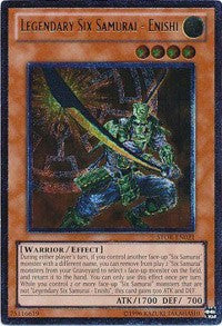 Legendary Six Samurai - Enishi (UTR) [STOR-EN021] Ultimate Rare | Exor Games Dartmouth