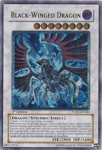 Black-Winged Dragon (UTR) [TSHD-EN040] Ultimate Rare | Exor Games Dartmouth