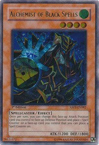 Alchemist of Black Spells (UTR) [ABPF-EN082] Ultimate Rare | Exor Games Dartmouth