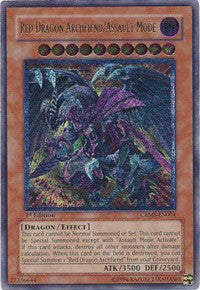 Red Dragon Archfiend/Assault Mode (UTR) [CRMS-EN004] Ultimate Rare | Exor Games Dartmouth