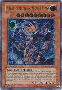 Arcanite Magician/Assault Mode (UTR) [CRMS-EN021] Ultimate Rare | Exor Games Dartmouth