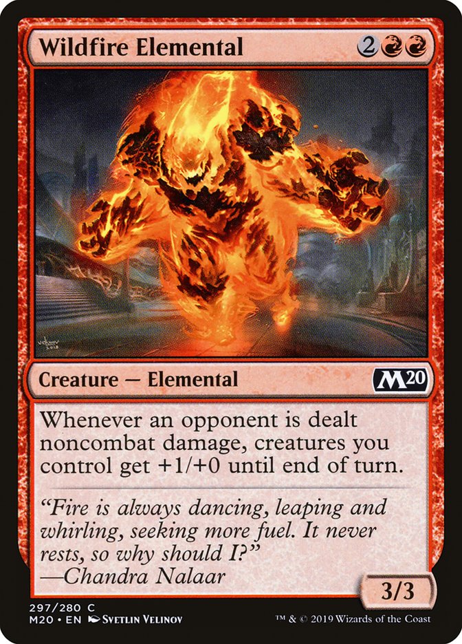 Wildfire Elemental [Core Set 2020] | Exor Games Dartmouth