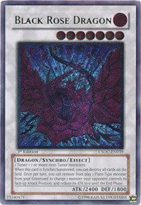 Black Rose Dragon (UTR) [CSOC-EN039] Ultimate Rare | Exor Games Dartmouth