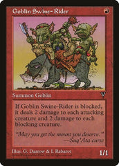 Goblin Swine-Rider [Visions] | Exor Games Dartmouth