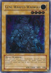 Gene-Warped Warwolf (UTR) [STON-EN001] Ultimate Rare | Exor Games Dartmouth