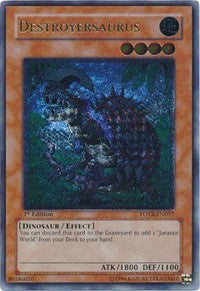 Destroyersaurus (UTR) [FOTB-EN017] Ultimate Rare | Exor Games Dartmouth