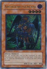 Archfiend General (UTR) [FOTB-EN019] Ultimate Rare | Exor Games Dartmouth