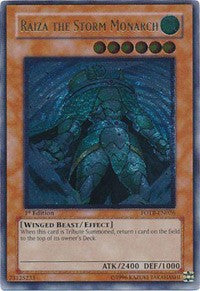 Raiza the Storm Monarch (UTR) [FOTB-EN026] Ultimate Rare | Exor Games Dartmouth