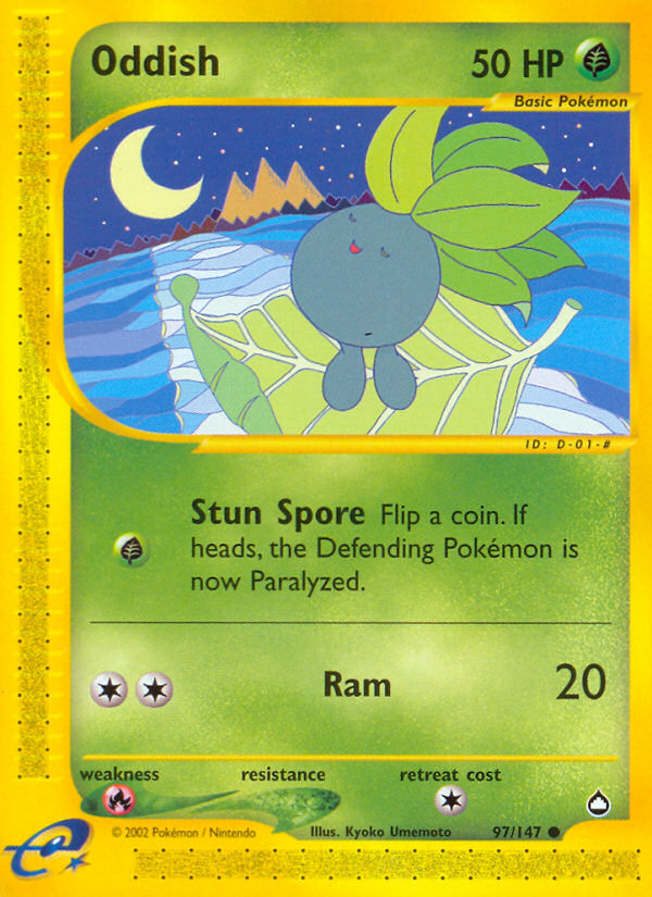 Oddish (97/147) [Aquapolis] | Exor Games Dartmouth