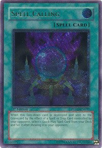 Spell Calling (UTR) [POTD-EN039] Ultimate Rare | Exor Games Dartmouth