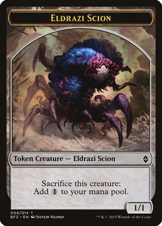 Eldrazi Scion (004/014) [Battle for Zendikar Tokens] | Exor Games Dartmouth