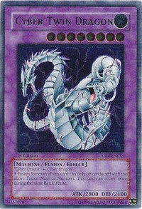 Cyber Twin Dragon (UTR) [CRV-EN035] Ultimate Rare | Exor Games Dartmouth