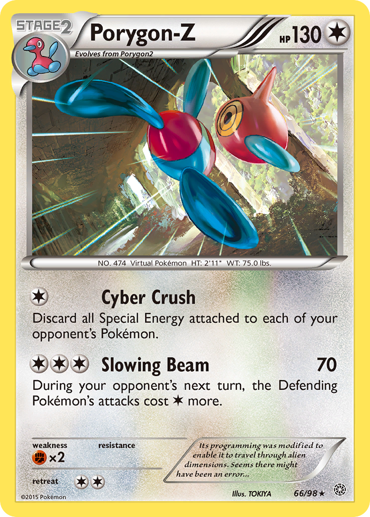 Porygon-Z (66/98) [XY: Ancient Origins] | Exor Games Dartmouth