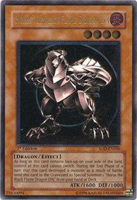 Horus The Black Flame Dragon LV4 (UTR) [SOD-EN006] Ultimate Rare | Exor Games Dartmouth