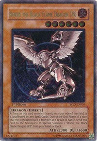 Horus the Black Flame Dragon LV6 (UTR) [SOD-EN007] Ultimate Rare | Exor Games Dartmouth