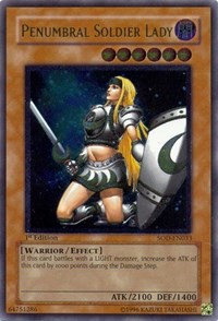 Penumbral Soldier Lady (UTR) [SOD-EN033] Ultimate Rare | Exor Games Dartmouth