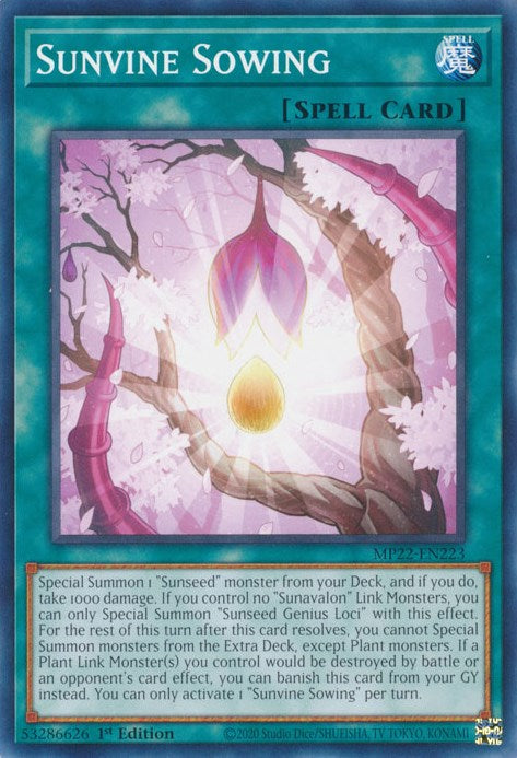 Sunvine Sowing [MP22-EN223] Common | Exor Games Dartmouth