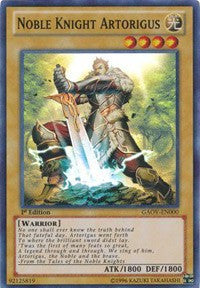 Noble Knight Artorigus [GAOV-EN000] Super Rare | Exor Games Dartmouth