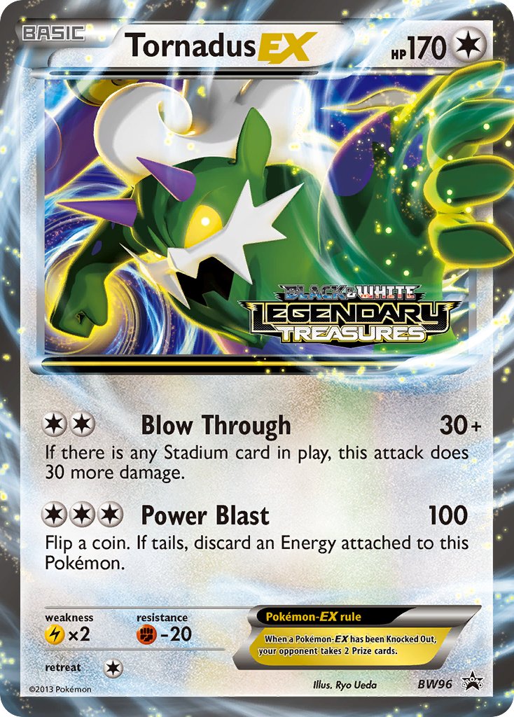 Tornadus EX (BW96) [Black & White: Black Star Promos] | Exor Games Dartmouth