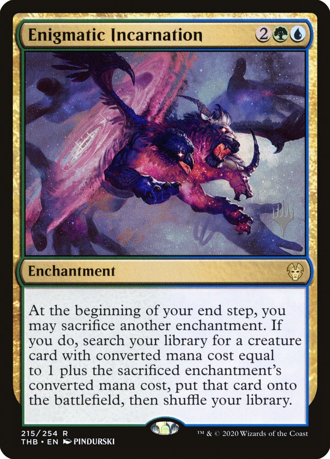 Enigmatic Incarnation (Promo Pack) [Theros Beyond Death Promos] | Exor Games Dartmouth