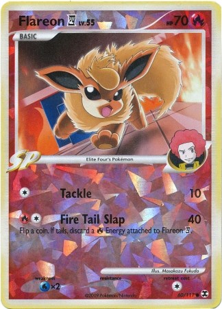 Flareon (60/111) (Cracked Ice) [Platinum: Rising Rivals] | Exor Games Dartmouth