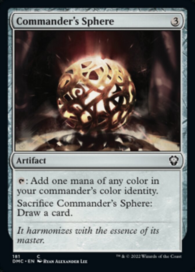 Commander's Sphere [Dominaria United Commander] | Exor Games Dartmouth