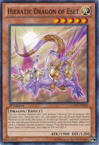 Hieratic Dragon of Eset [GAOV-EN020] Common | Exor Games Dartmouth