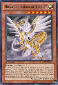 Hieratic Dragon of Tefnuit [GAOV-EN022] Rare | Exor Games Dartmouth