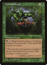 Quirion Druid [Visions] | Exor Games Dartmouth